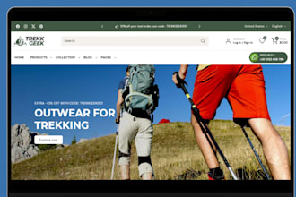 setup camping gear shopify store camping store travel camping travel website