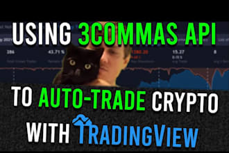 setup and connect 3commas trading bots with your tradingview strategy