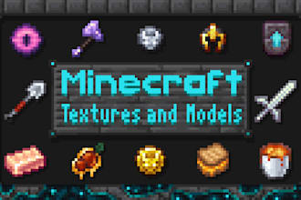 make custom minecraft textures and models