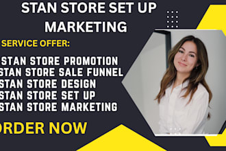 do stan store promotion social media marketing to increase stan store sales