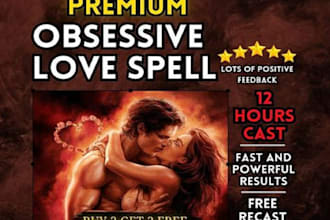 cast a love obsession spell to attract attention, desire and deep connection