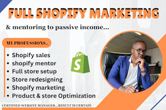 be your shopify mentor fix your shopify store and boost conversions fast