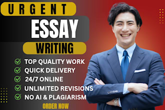 do urgent essay writing, case study analysis, article, research and summary