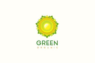 design a natural, tree, landscape or lawn care logo
