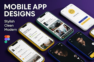 create mobile app design figma ui ux design wireframe app dashboard ui prototype