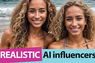 create realistic ai influencer model instagram fanvue