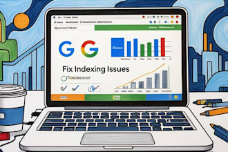 set up google search console and fix indexing and coverage errors