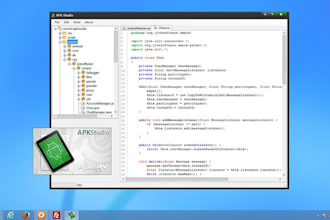 decompile apk or ios app files to extract and modify the original source code