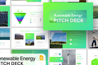 design renewable energy investor ready pitch deck green energy fundraising