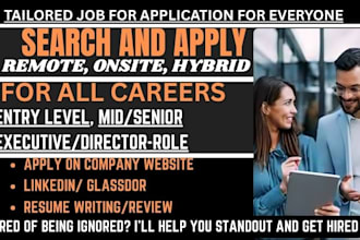 be your reverse recruiter to help you apply for remote or onsite jobs