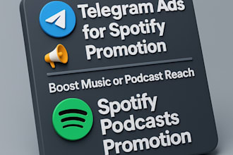 do telegram ads for spotify promotion spotify podcasts promotion