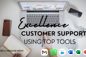 manage customer inquiries and support as your virtual assistant