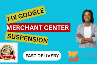fix suspended google merchant center account