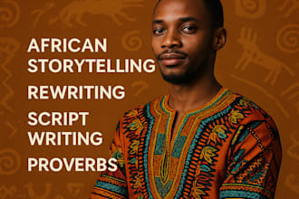 rewrite your content using african storytelling and proverbs