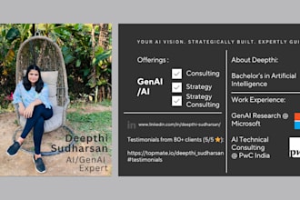 provide expert ai consulting services