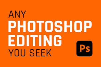 do any photoshop editing you seek