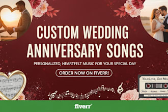 create a customized song for your marriage anniversary