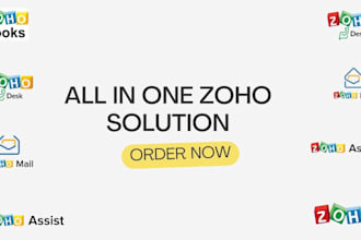setup zoho crm zoho desk zoho books zoho site zoho recruit zoho sales iq