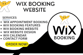 do wix booking website wix appointment booking wix website design  wix calendar