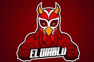 design colorful team restaurant logo for fighting chicken
