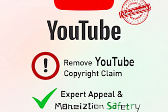 copyright claim from your youtube video by professional appeal