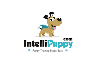 design high resolution puppy training business logo