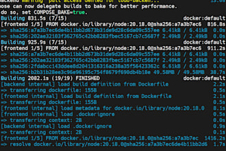 help you on creation or troubleshooting docker, dockerfile, images