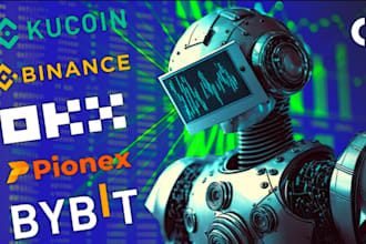 develop bitget, 3commas, mexc trading bot, binance, okx, bybit