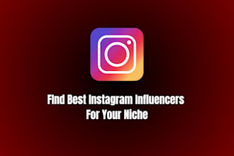 find best instagram influencers for niche