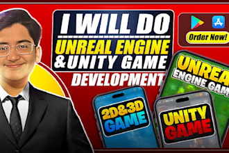 do game development using unity
