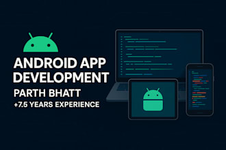 develop modern android applications using kotlin and java