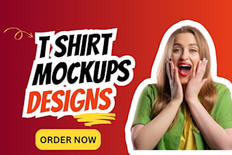 create realistic t shirt mockups for your designs