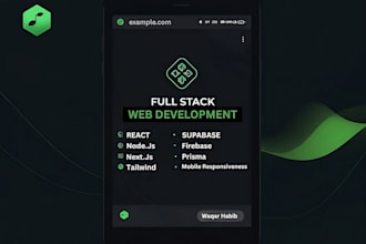 develop a responsive web app using react, node,js, supabase