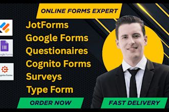 create google form, online surveys, questionnaire, quiz, type form, jotform