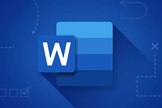 do professionally format edit and create documents in ms word