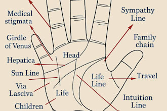 get a deep psychic reading with palm reading and life guidance