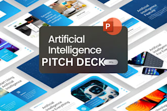 design artificial intelligence tech investor ready pitch deck aigen fundraising