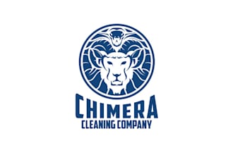 make unique greatest animal logo for home cleaning business