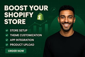 create automated shopify dropshipping store,redesign shopify website