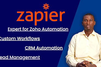 automate your zoho CRM workflows and lead follow up using zapier