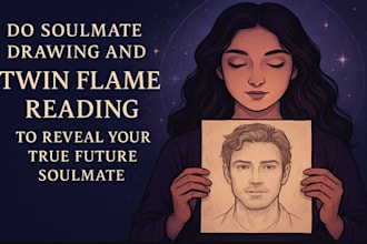 do a soulmate drawing and twin flame reading to reveal your true future soulmate