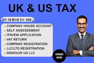 register US llc, ein, itin, tax filing and boi report assistance