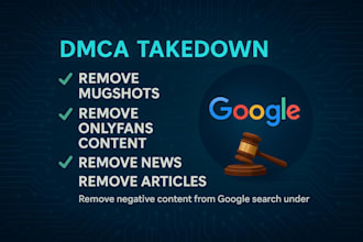 remove mugshots, onlyfans content, news, and articles from google