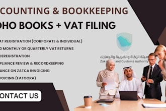help you get accurate zoho books and vat filing