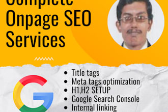do monthly onpage seo and technical optimization for websites