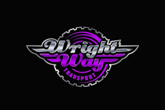 design magnificent trucking company logo
