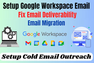 setup, migrate google workspace and fix email deliverability