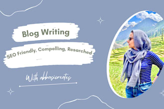 write compelling blog content for any niche