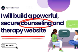 build a powerful, secure counseling and therapy website