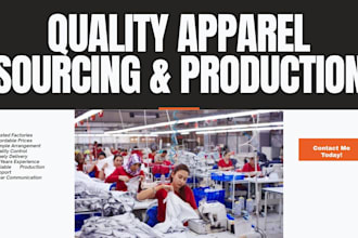 source garments and manage production from trusted factories in bangladesh